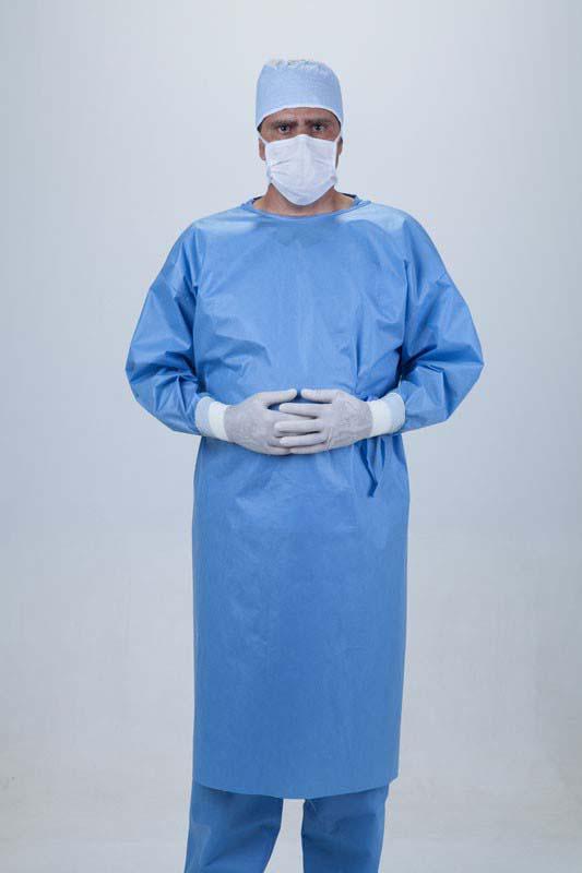 Capote avental médico cirúrgico